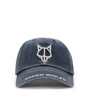 Caps Naked Wolfe Washed Baseball Damske Modre | KQI2316VY