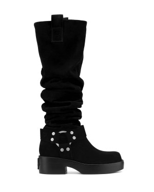 Cizmy Naked Wolfe Crook Semisove Damske Čierne | KPP3860CT