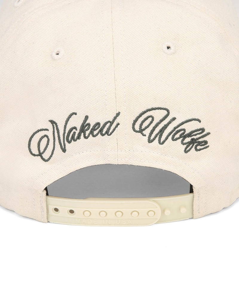 Caps Naked Wolfe Signature Unconstructed Panske Béžové Biele Zelene | WXR2858PH