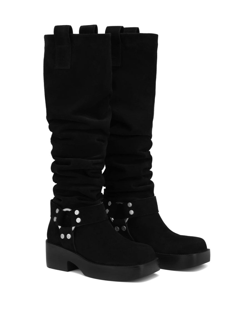 Cizmy Naked Wolfe Crook Semisove Damske Čierne | KPP3860CT