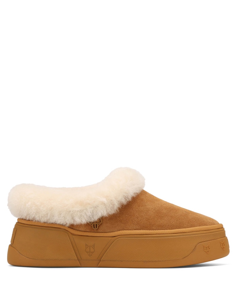 Cizmy Naked Wolfe K-02 Shearling Panske Hnede | MZW4891IN