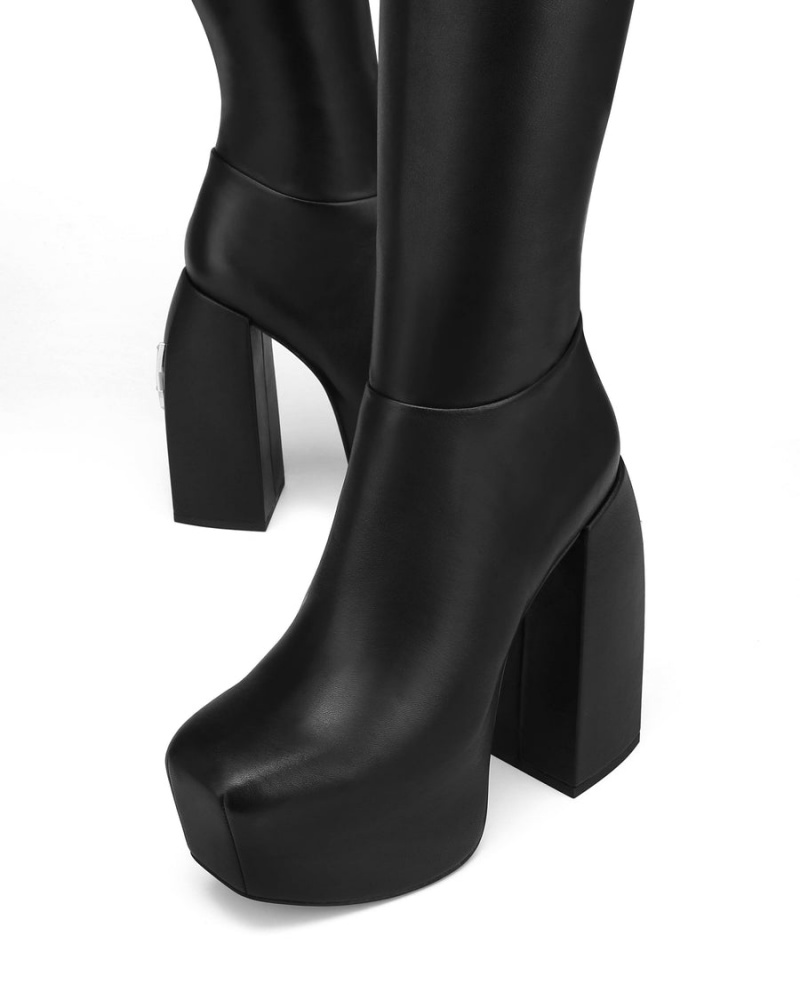 Cizmy Naked Wolfe Sting Kozene Damske Čierne | RRX5643QL