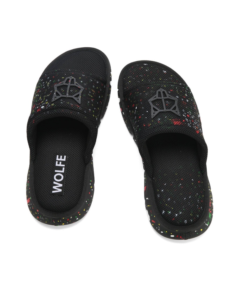 Slapky Naked Wolfe Vegas Mesh Panske Čierne | YED3670UA