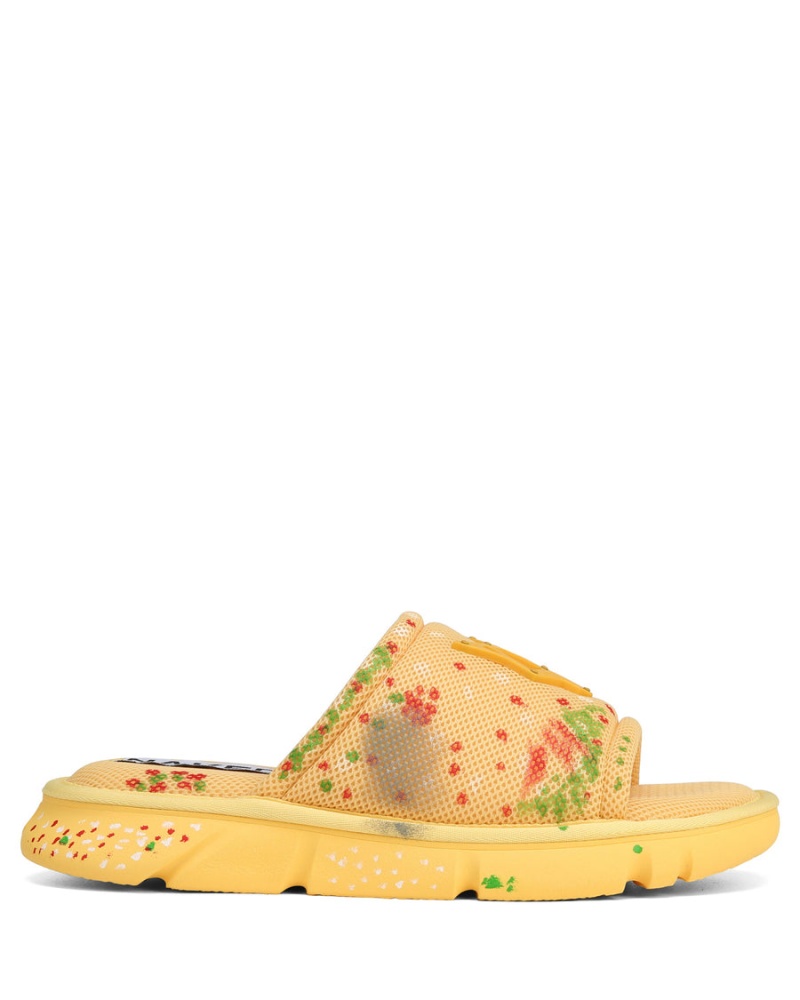 Slapky Naked Wolfe Vegas Mesh Panske Žlté | RSH8645FL