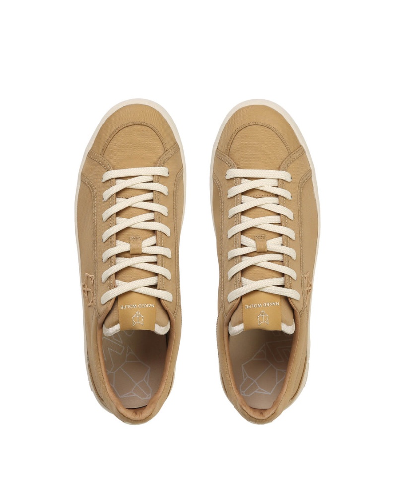 Tenisky Naked Wolfe Portofino Nylon Panske Hnedožltý | HNZ665YP