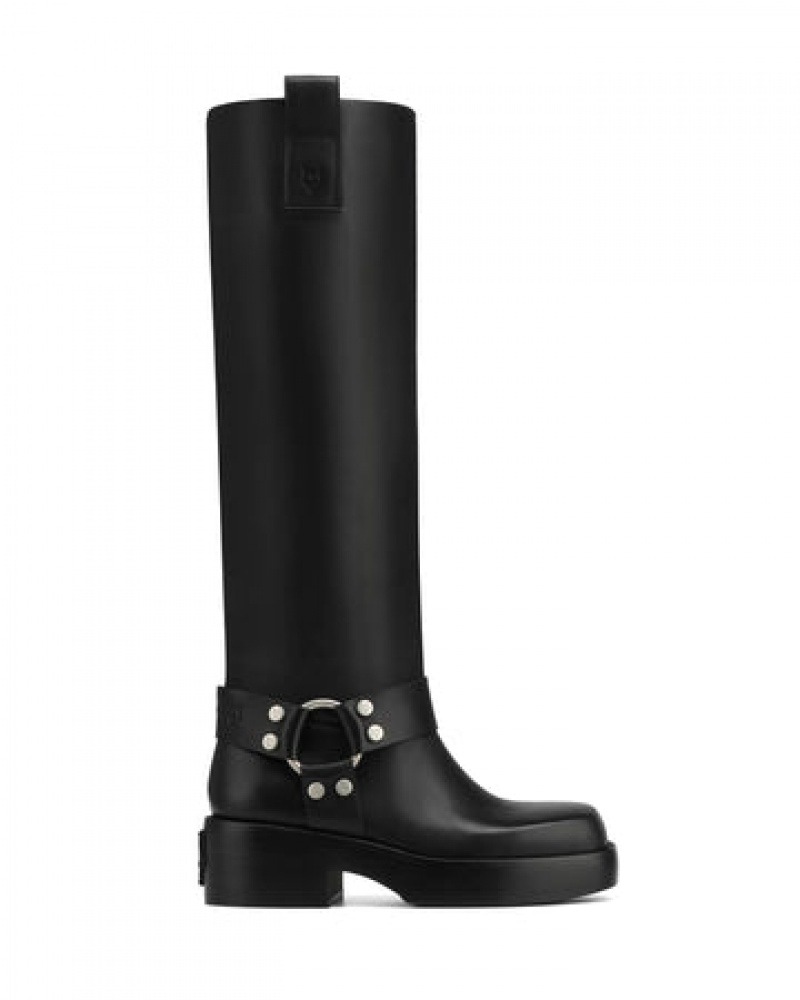Tenisky Naked Wolfe Spike Kozene Damske Čierne | XGF3281ZH